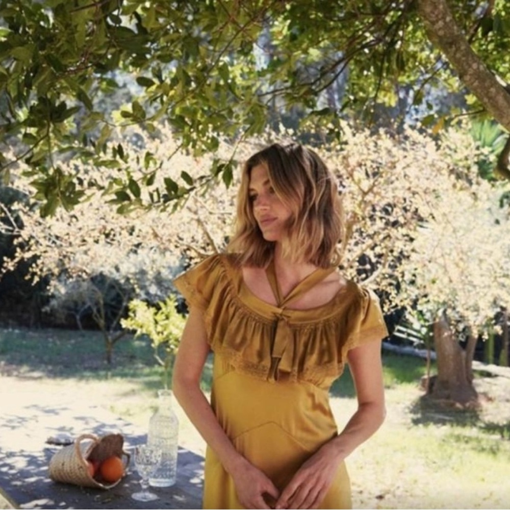 Doen Sicilia Dress in Wheat